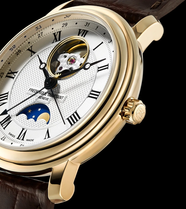 ساعت Frederique Constant مدل Heart Beat Moonphase